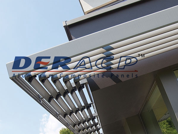 plaque composite en aluminium